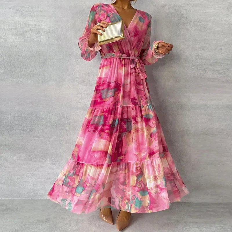 Emily Elegant Floral Dress – Women’s fashion piece