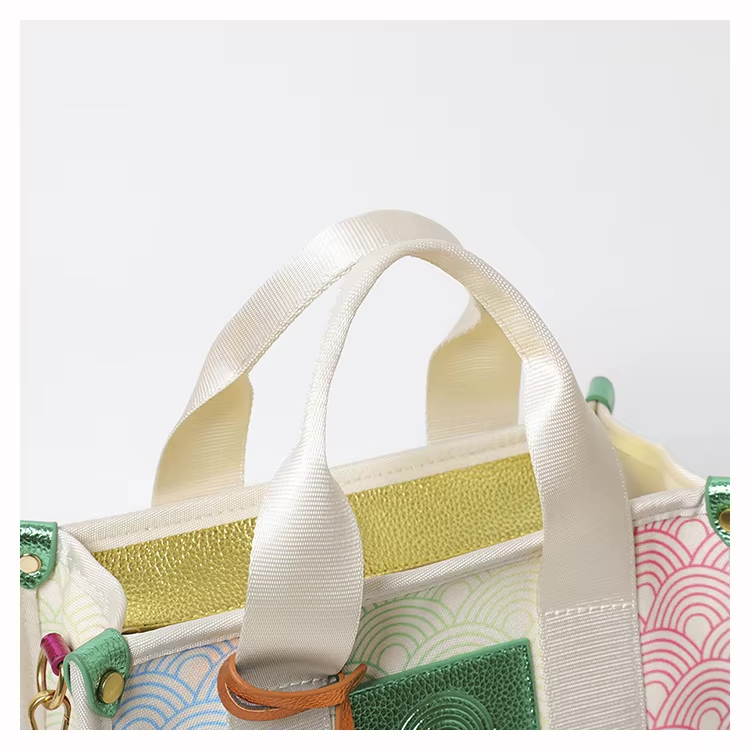 Nova – Pastel Colour Block Tote Bag – Women’s fashion piece