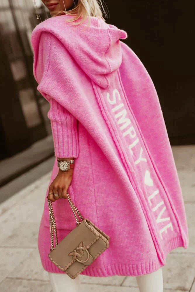 Celine – Simply Live Hooded Cardigan – Women’s fashion piece