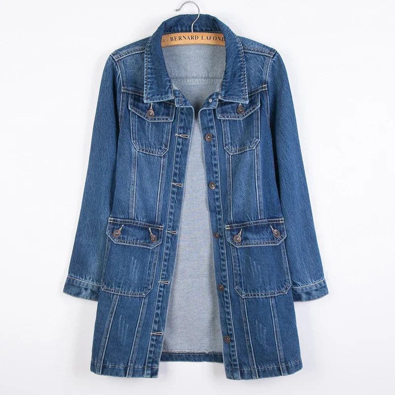 Lauren Tailored Utility Long Jacket – Women’s fashion piece