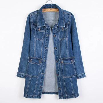Lauren Tailored Utility Long Jacket – Women’s fashion piece