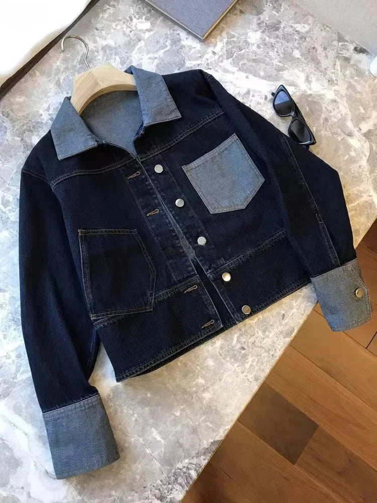 Nova Two Tone Pocket Detail Jacket – Women’s fashion piece