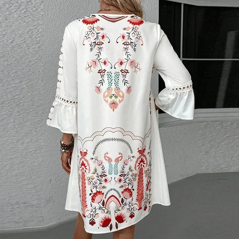 Aurora | V Neck A Line Beach Dress (almost Sold Out)