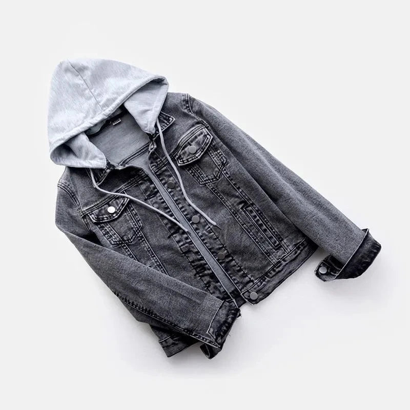 Casey Hooded Washed Street Jacket