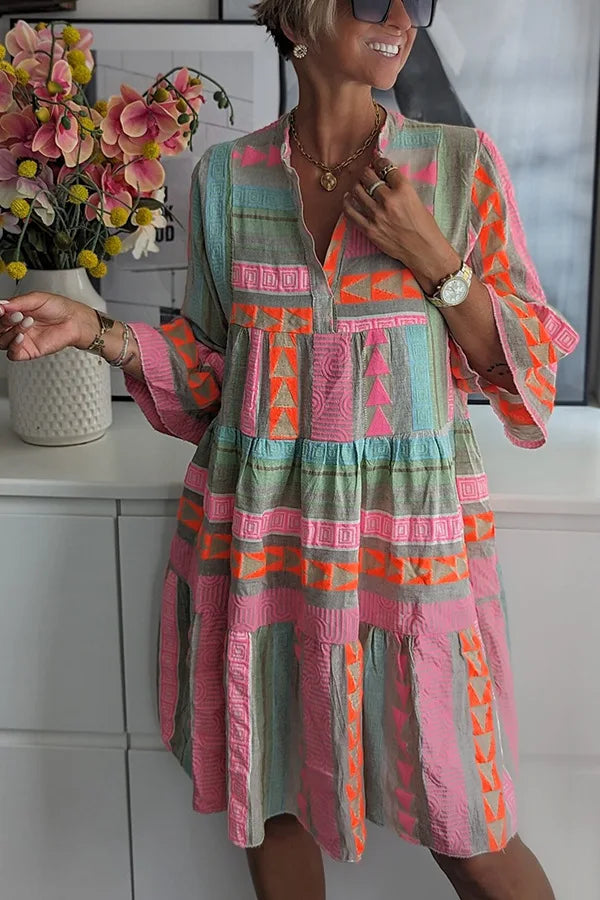 Kiki | Elegant Spring Midi Dress (almost Sold Out)