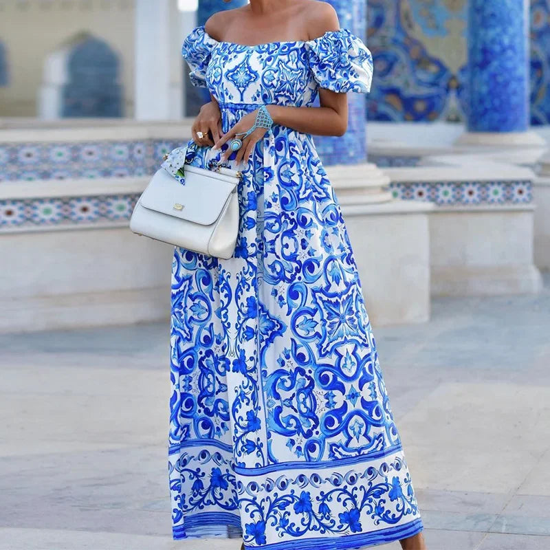 Isla Off Shoulder Maxi Dress – Women’s fashion piece