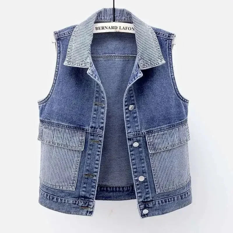 Frankie Contrast Pocket Utility Vest – Women’s fashion piece
