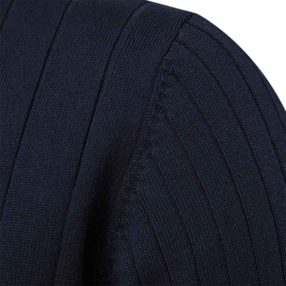 Aloïs™ - Men's Winter Sweater with Zip Collar and Optimal Warmth