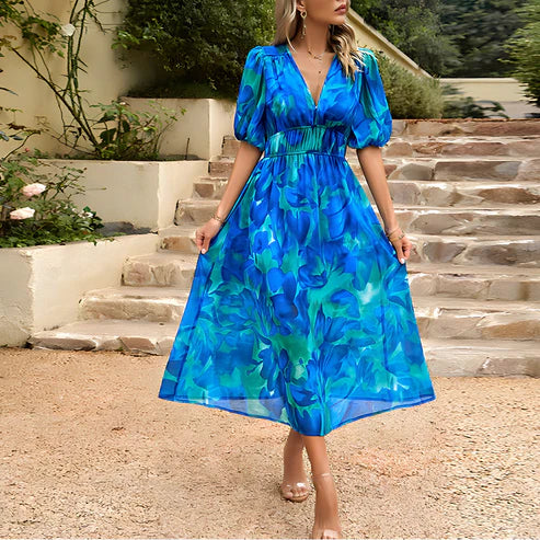 Leona | Elegant Midi Dress – Women’s fashion piece