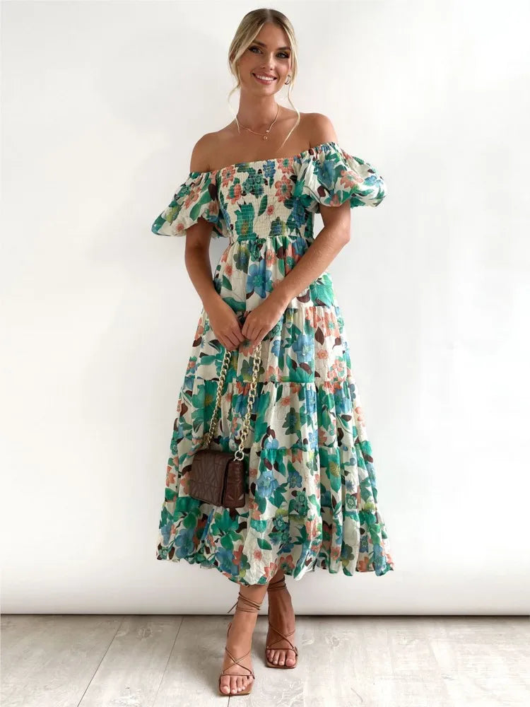 Celeste Off Shoulder Maxi Dress (almost Sold Out) – Women’s fashion piece