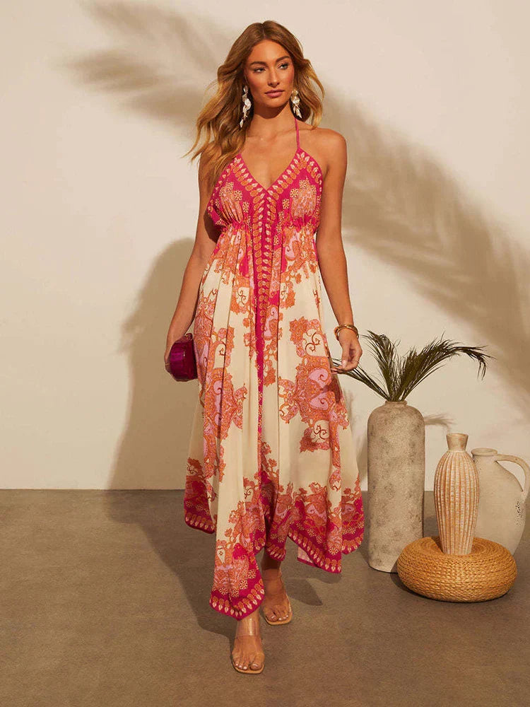 Valeria Bohemian Maxi Dress – Women’s fashion piece