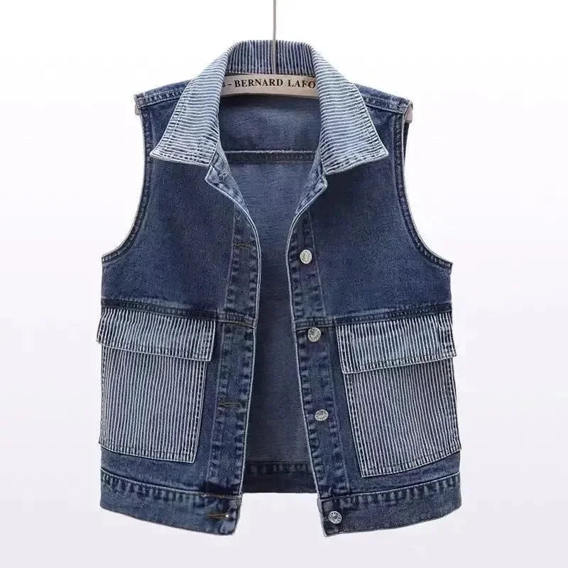 Frankie Contrast Pocket Utility Vest – Women’s fashion piece