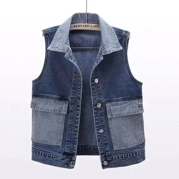 Frankie Contrast Pocket Utility Vest – Women’s fashion piece