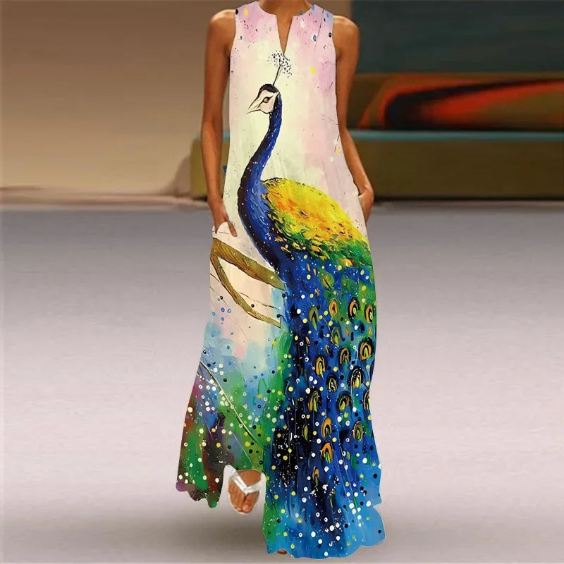 Aurelia™ Butterfly Bloom A Line Dress