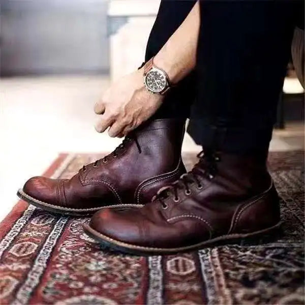 Dennis™ - Vegan Leather Men's Boots