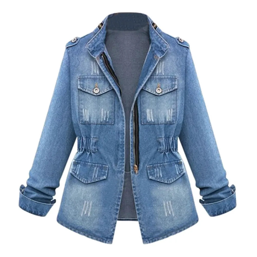 Sierra Cinch Waist Utility Jacket – Women’s fashion piece
