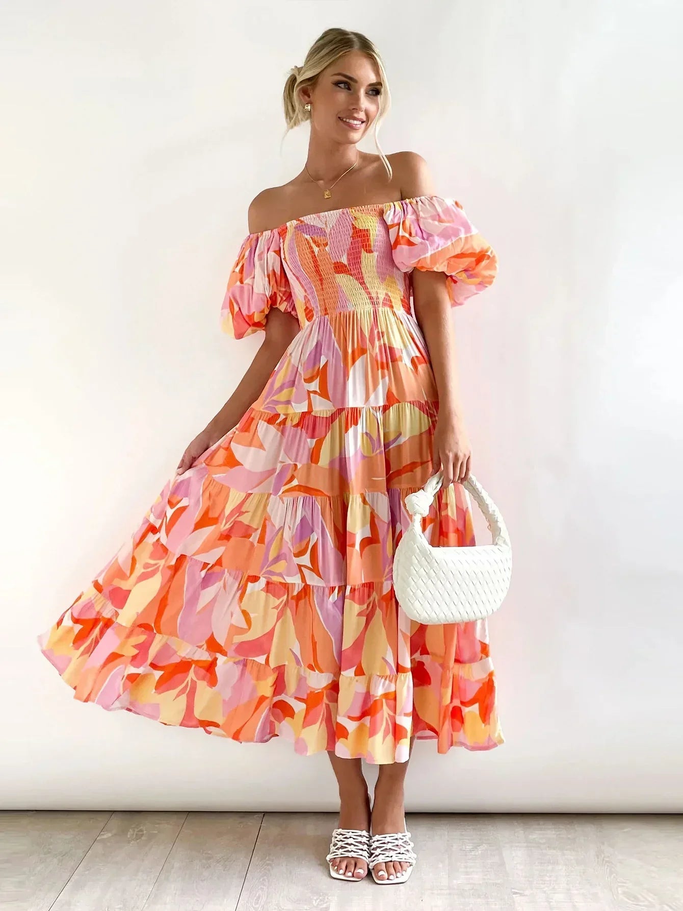 Celeste Off Shoulder Maxi Dress (almost Sold Out)