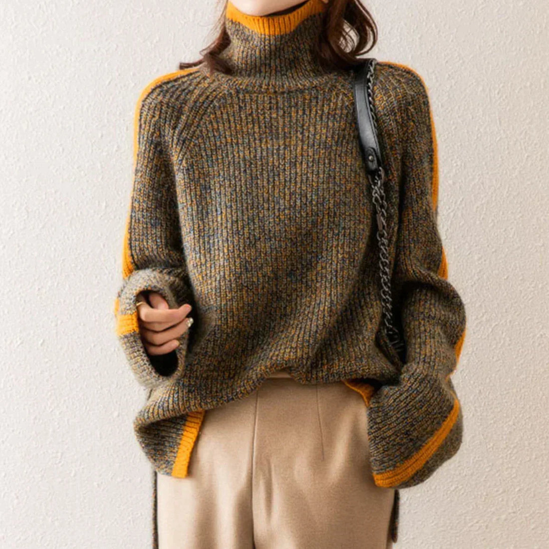 Rowena | Stylish Turtleneck Sweater For Women – Women’s fashion piece