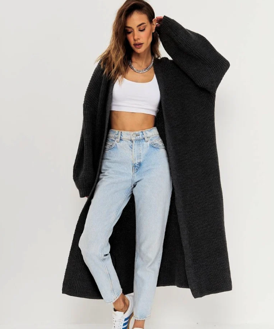 Candice | Women's Cardigan With Open Front – Women’s fashion piece