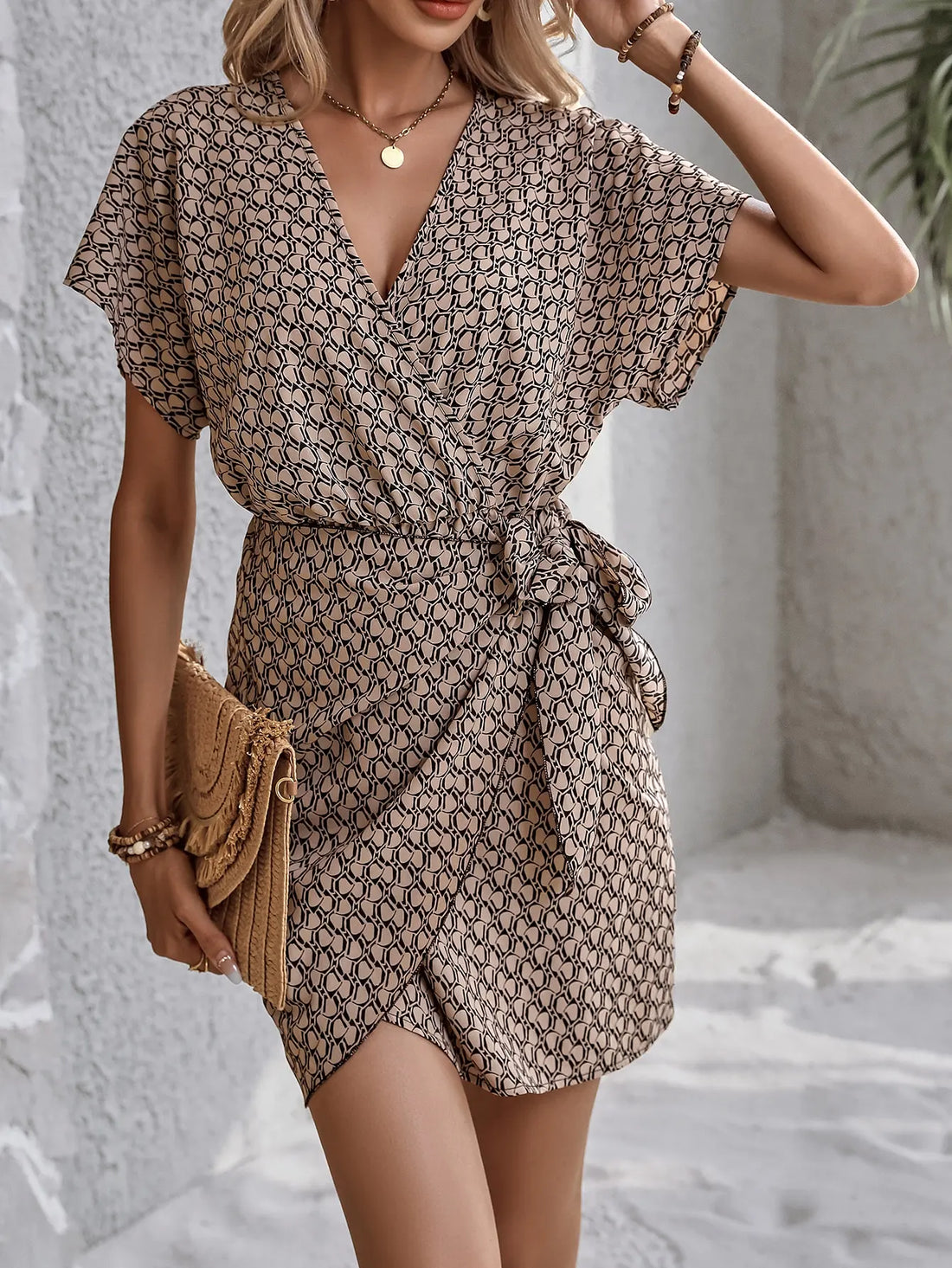 Selena | Elegant V Neck Dress Chic Sophisticated – Women’s fashion piece