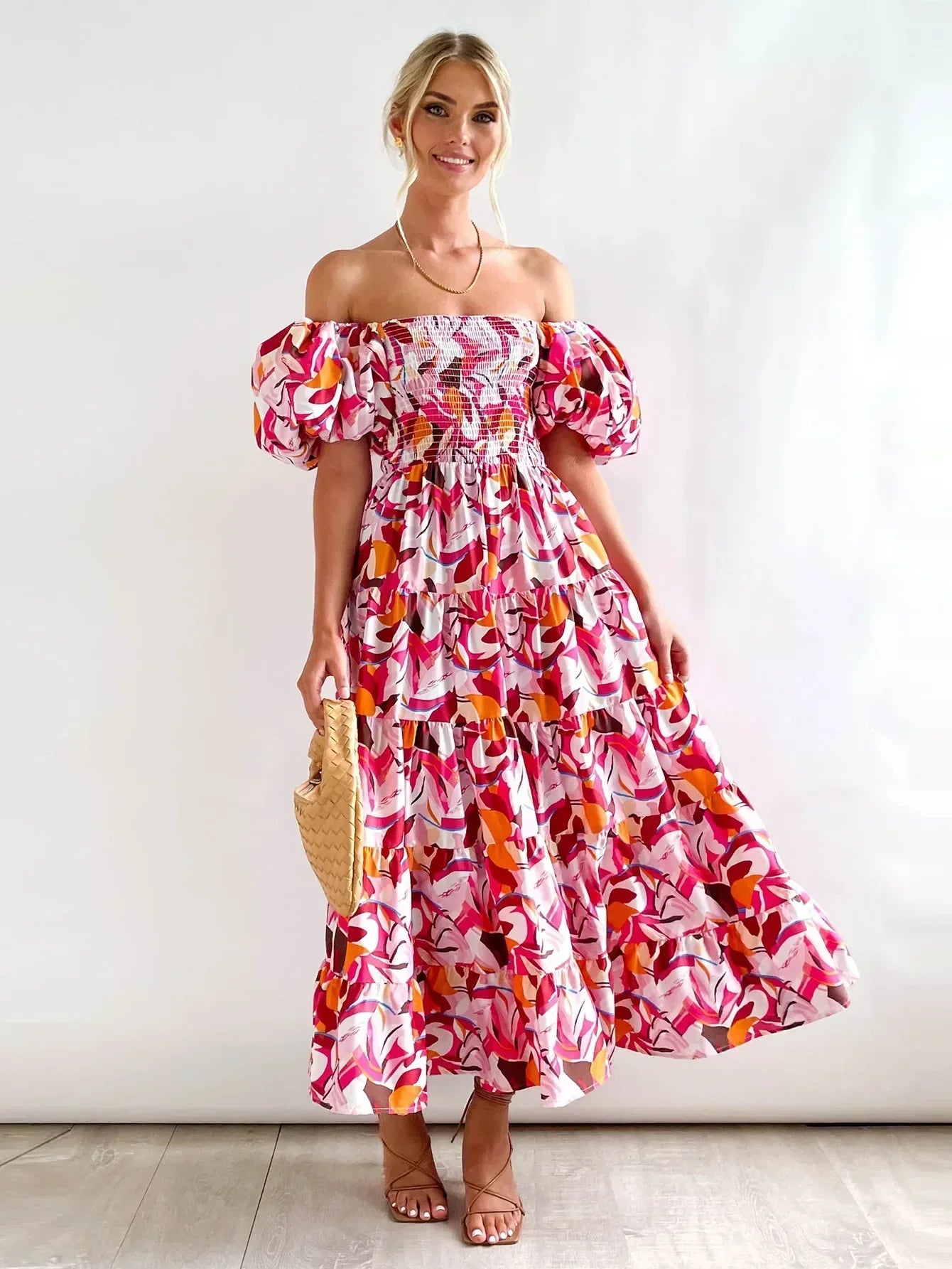 Celeste Off Shoulder Maxi Dress (almost Sold Out)