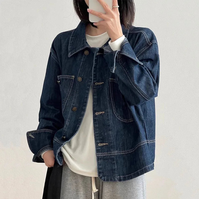 Mara Utility Stitch Pocket Jacket – Women’s fashion piece