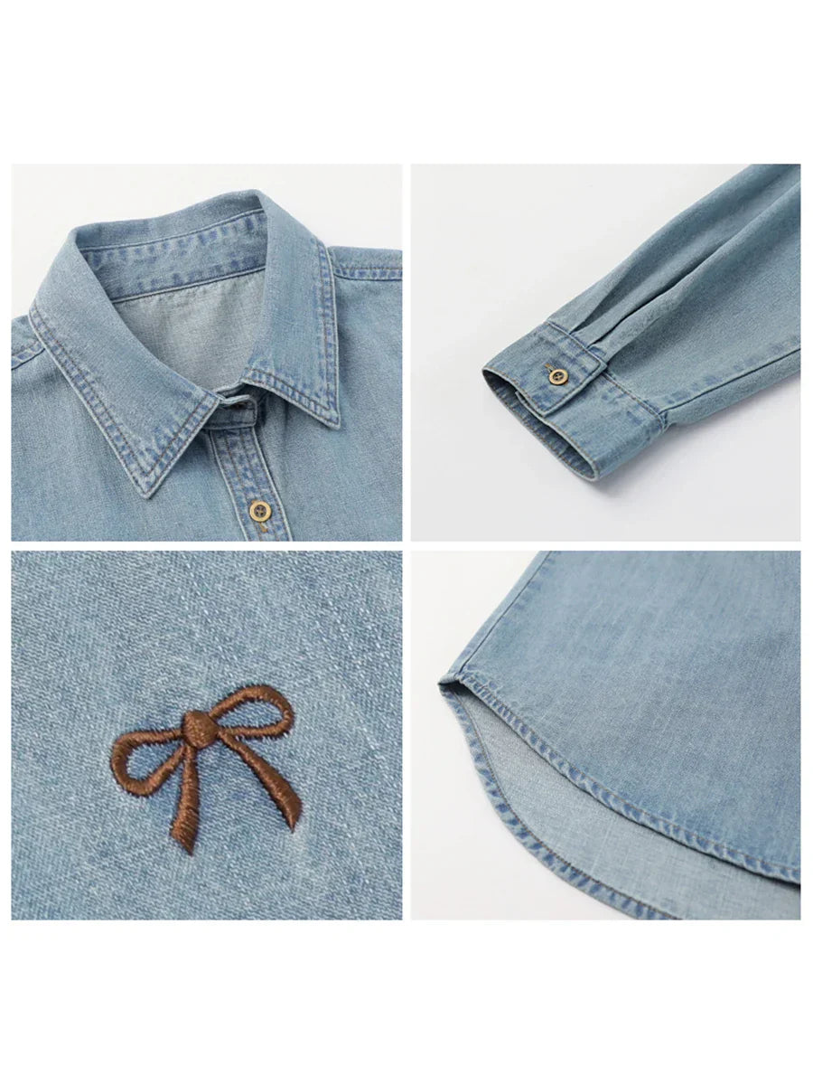 Elsie Embroidered Relaxed Shirt