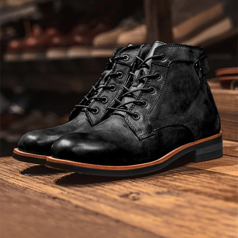Dennis™ - Vegan Leather Men's Boots