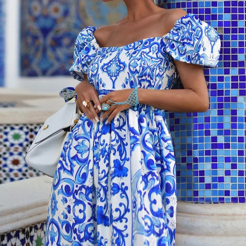 Isla Off Shoulder Maxi Dress