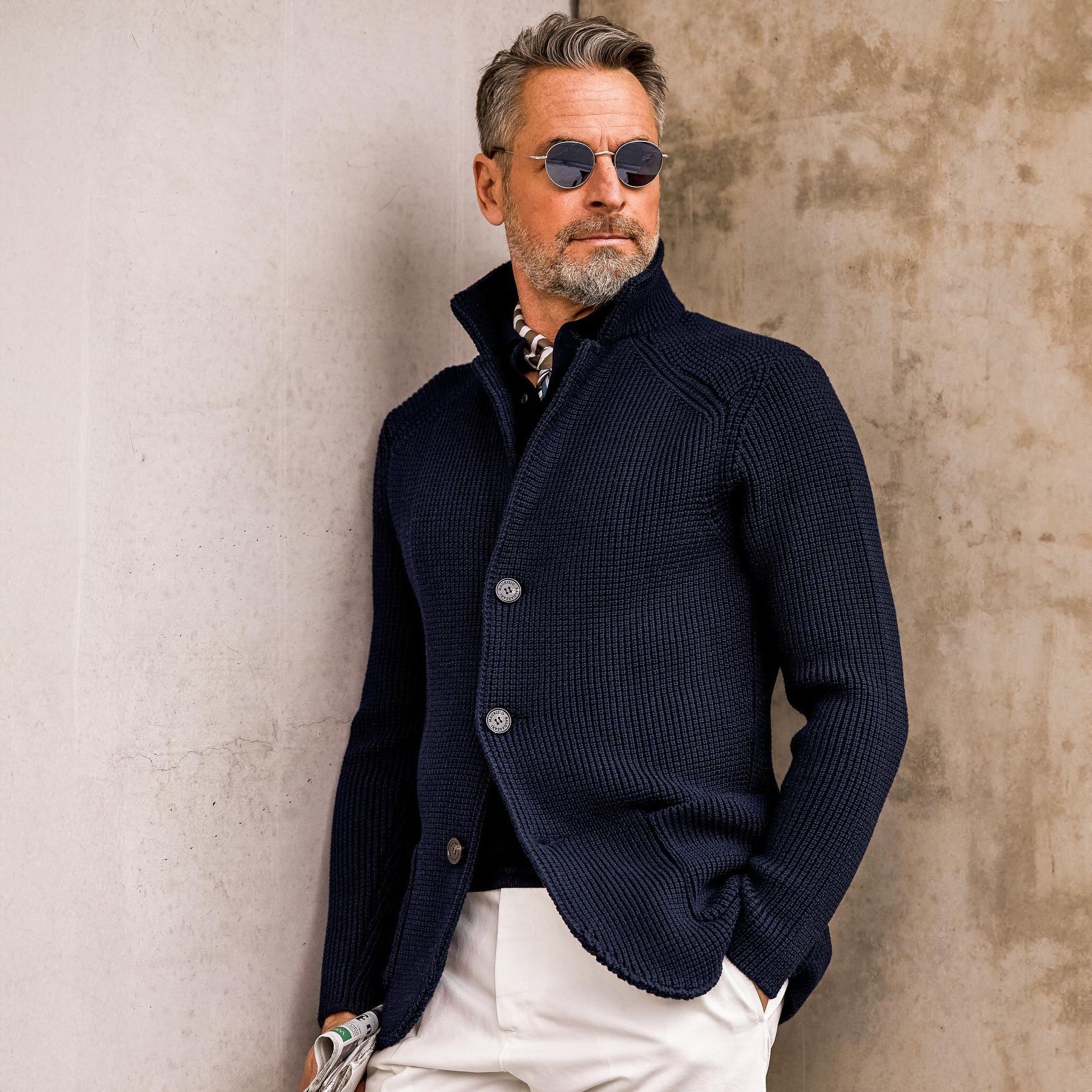 Arnaud™ - Men's Retro Cardigan