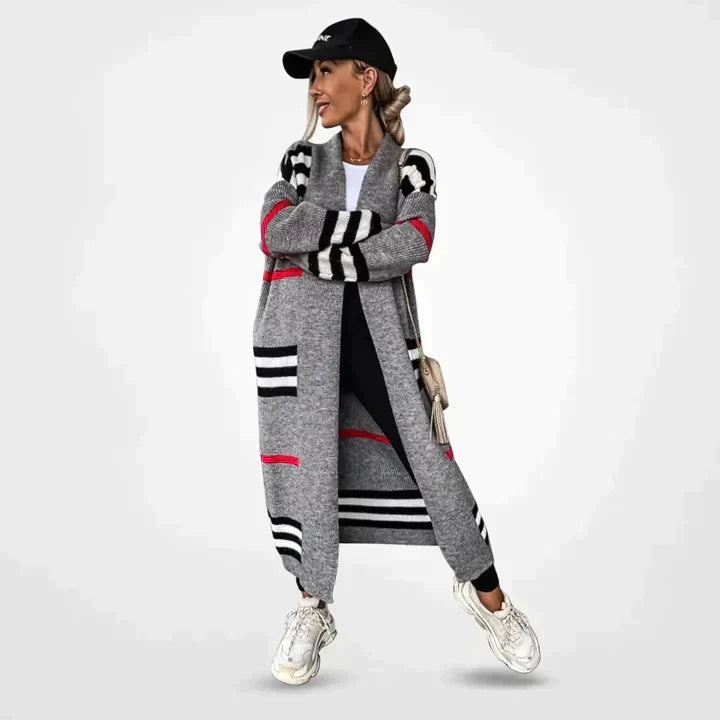 Davina | Soft Striped Cardigan