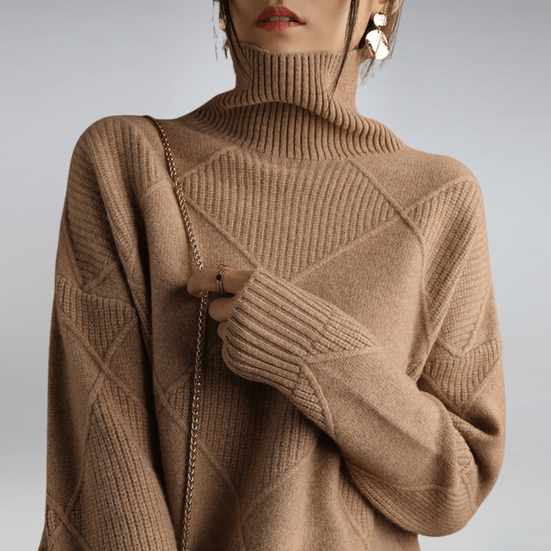 Abigail Soft Turtleneck Sweater – Women’s fashion piece