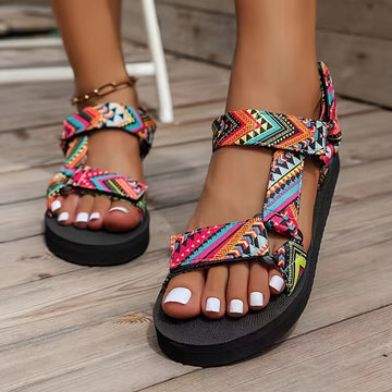 Jasmine Orthopedic Safari Strap Sandals – Women’s fashion piece