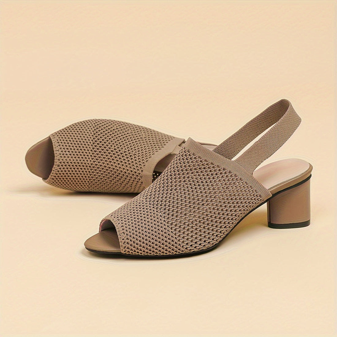 Kensington – Slingback Mesh Sandals – Women’s fashion piece