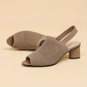 Kensington – Slingback Mesh Sandals – Women’s fashion piece