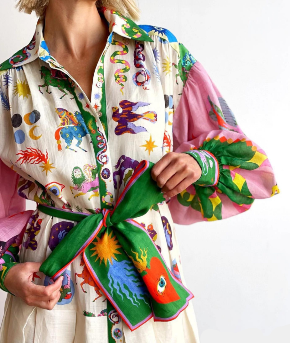 Claudia | Dress With Volume – Women’s fashion piece