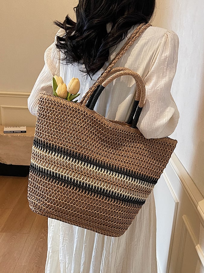 Siena Everyday Woven Tote – Women’s fashion piece