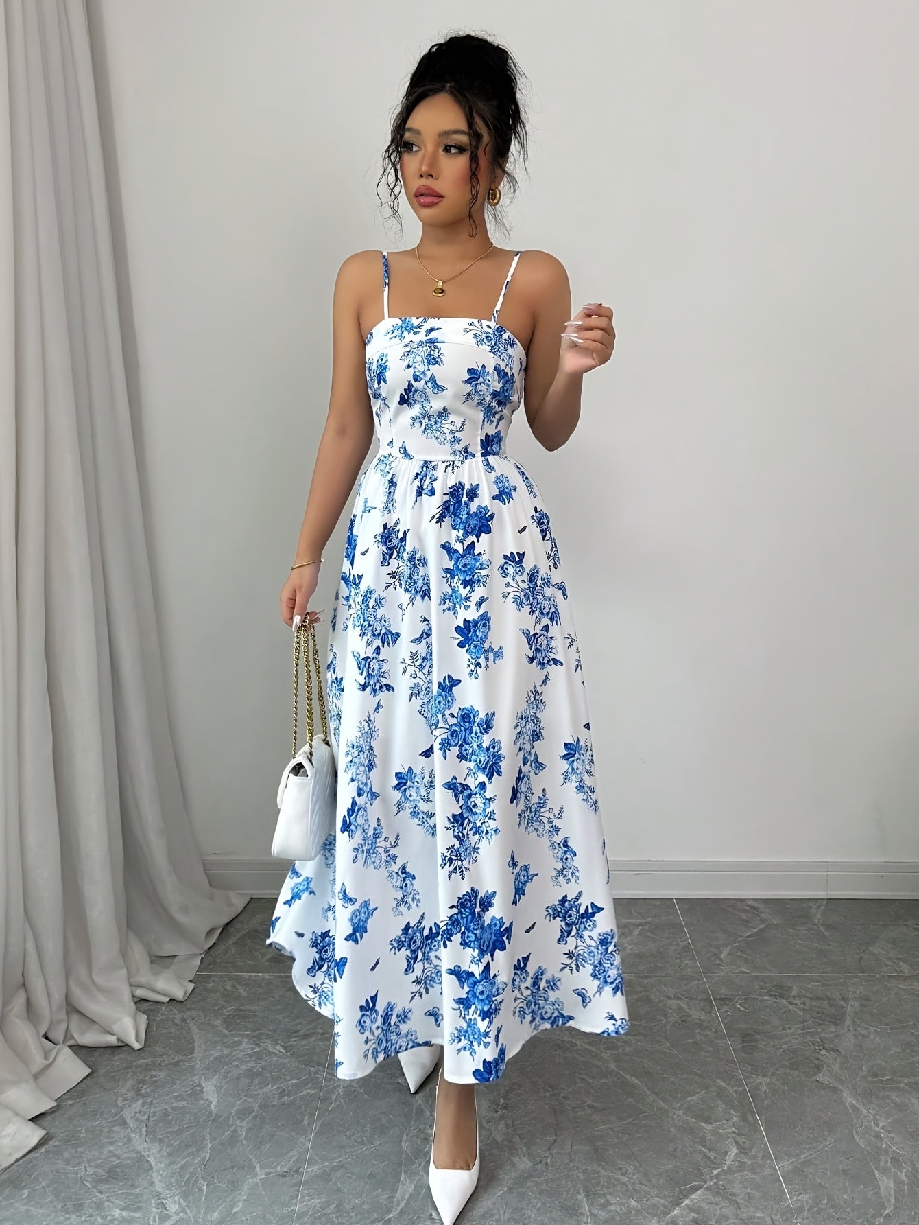 Seraphina Off Shoulder Maxi Dress