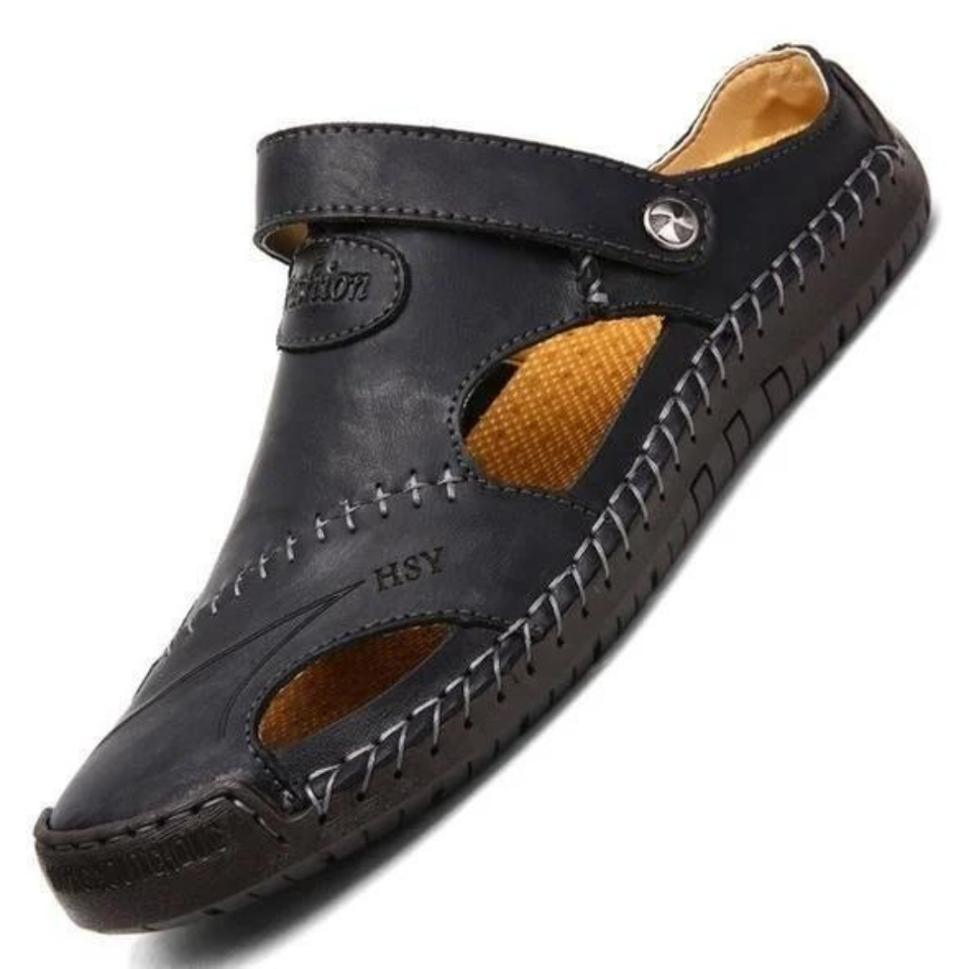 LeatherSandals™ - Soft Leather Men's Breathable Outdoor Sandals