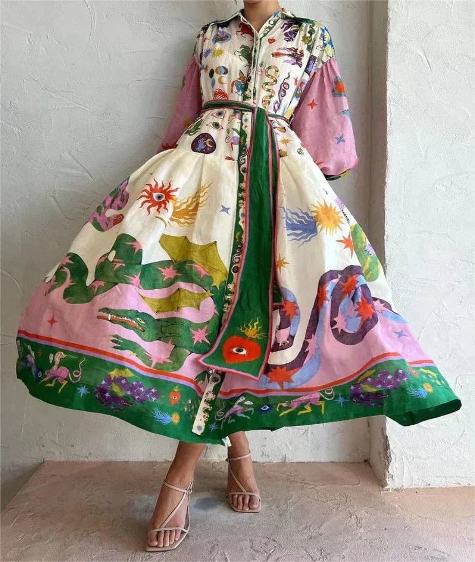 Claudia | Dress With Volume (almost Sold Out)