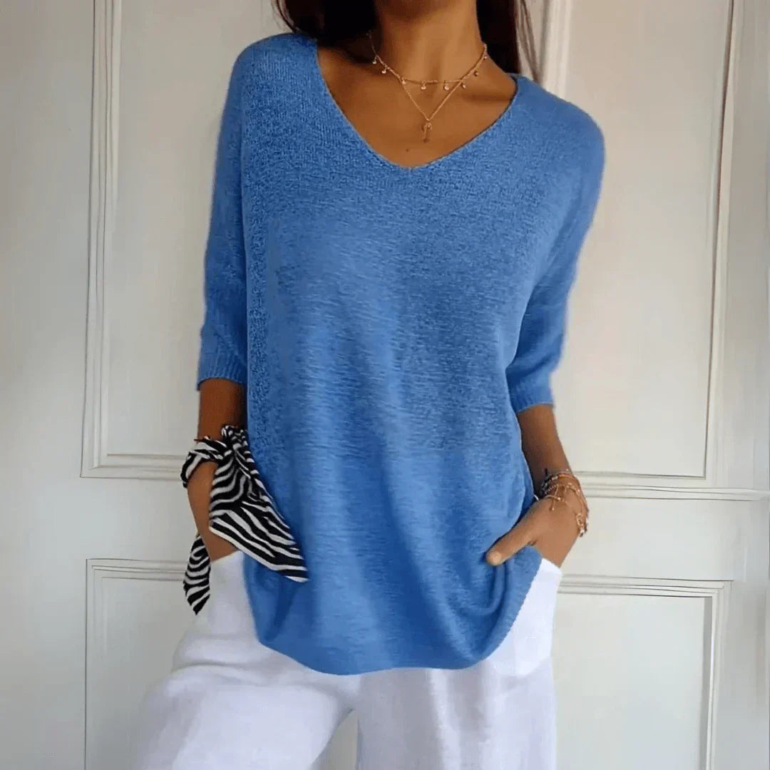 Ella Relaxed Elegant Top – Women’s fashion piece