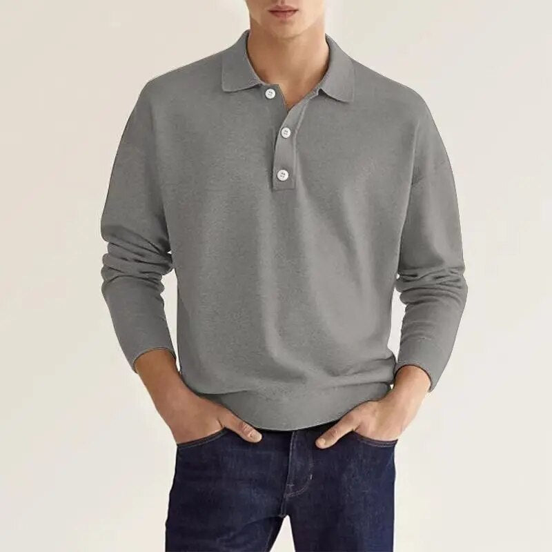Luca™ - Long Sleeve Polo Shirt