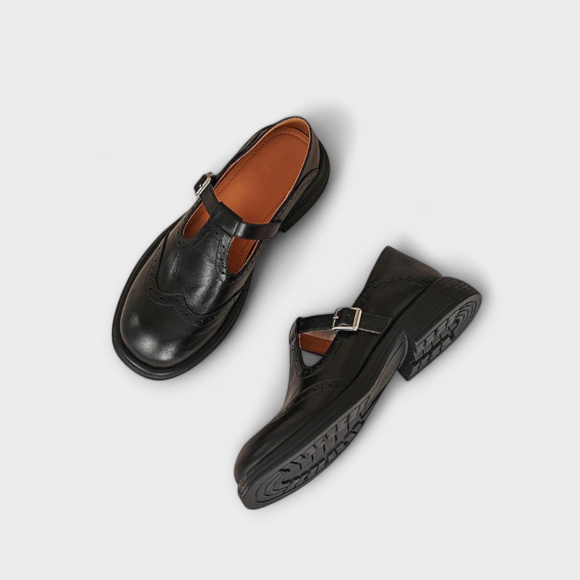 Isla | Chic Leather Mary Jane Shoes