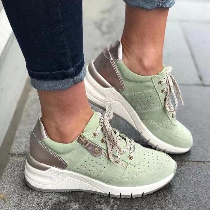 Nova Comfort Lace Up Trainers – Women’s fashion piece