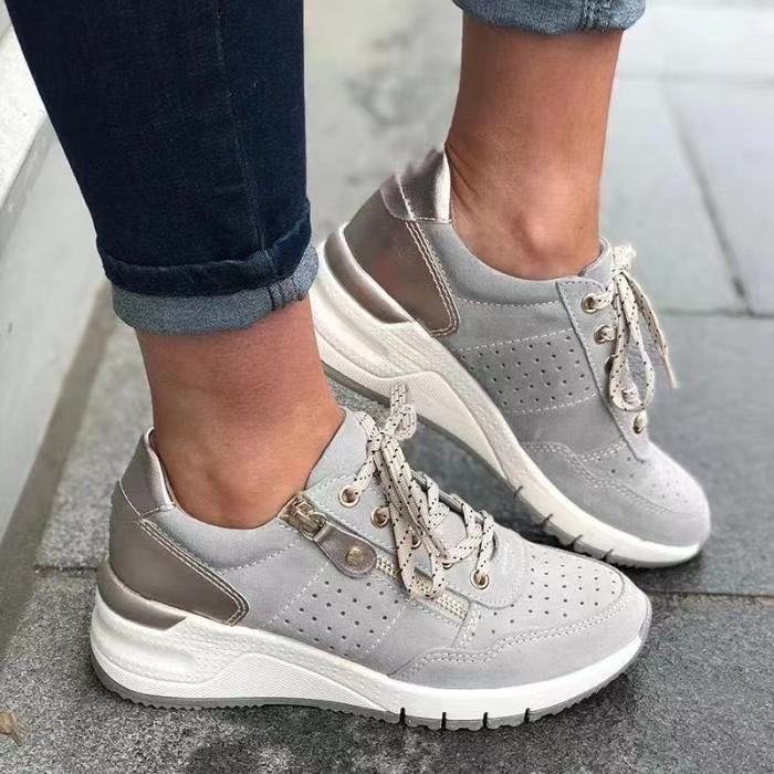 Nova Comfort Lace Up Trainers – Women’s fashion piece