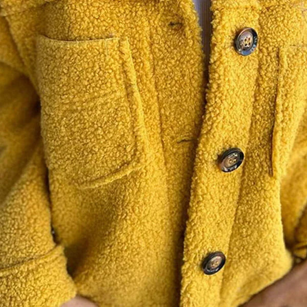 Iris™ | Short Wool Jacket With Lapels