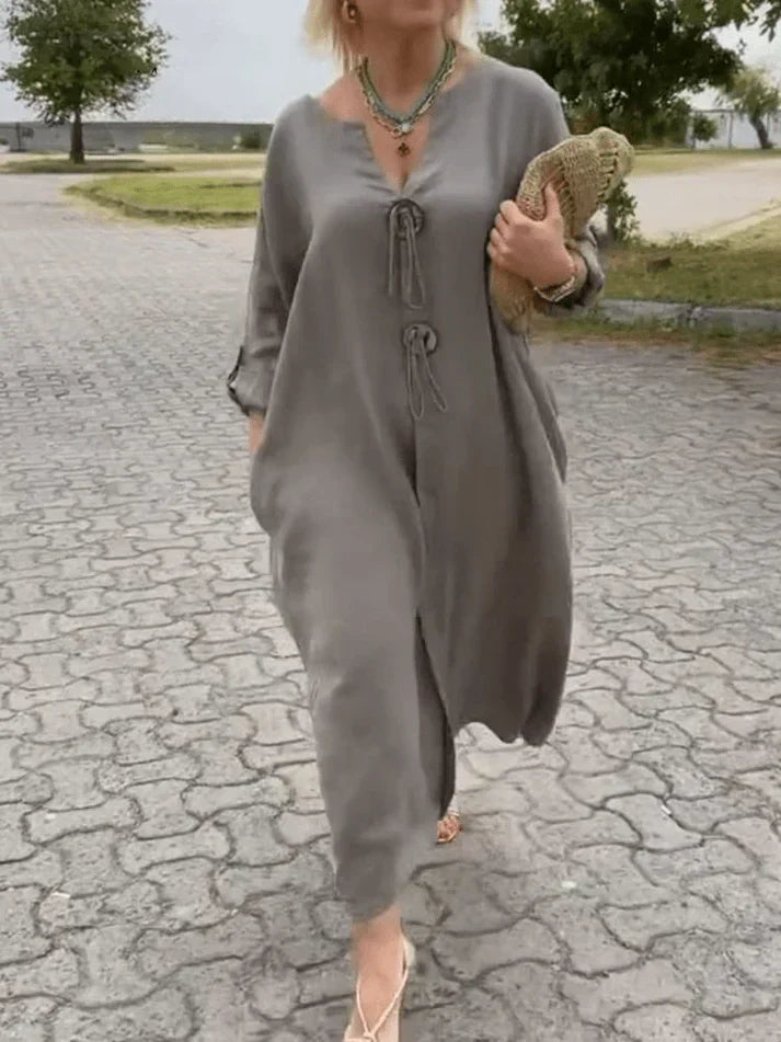 Bess Trendy Relaxed Tunic Dress