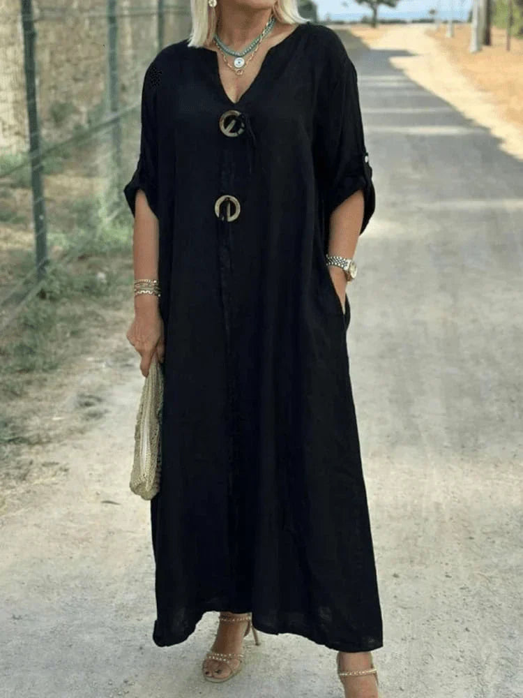 Bess Trendy Relaxed Tunic Dress