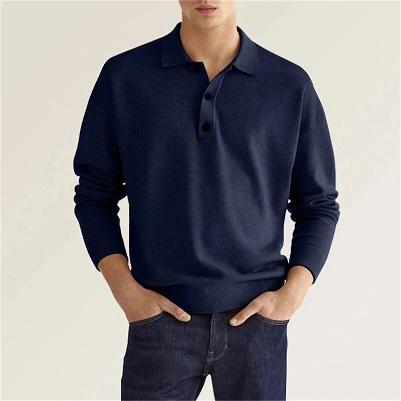 Luca™ - Long Sleeve Polo Shirt