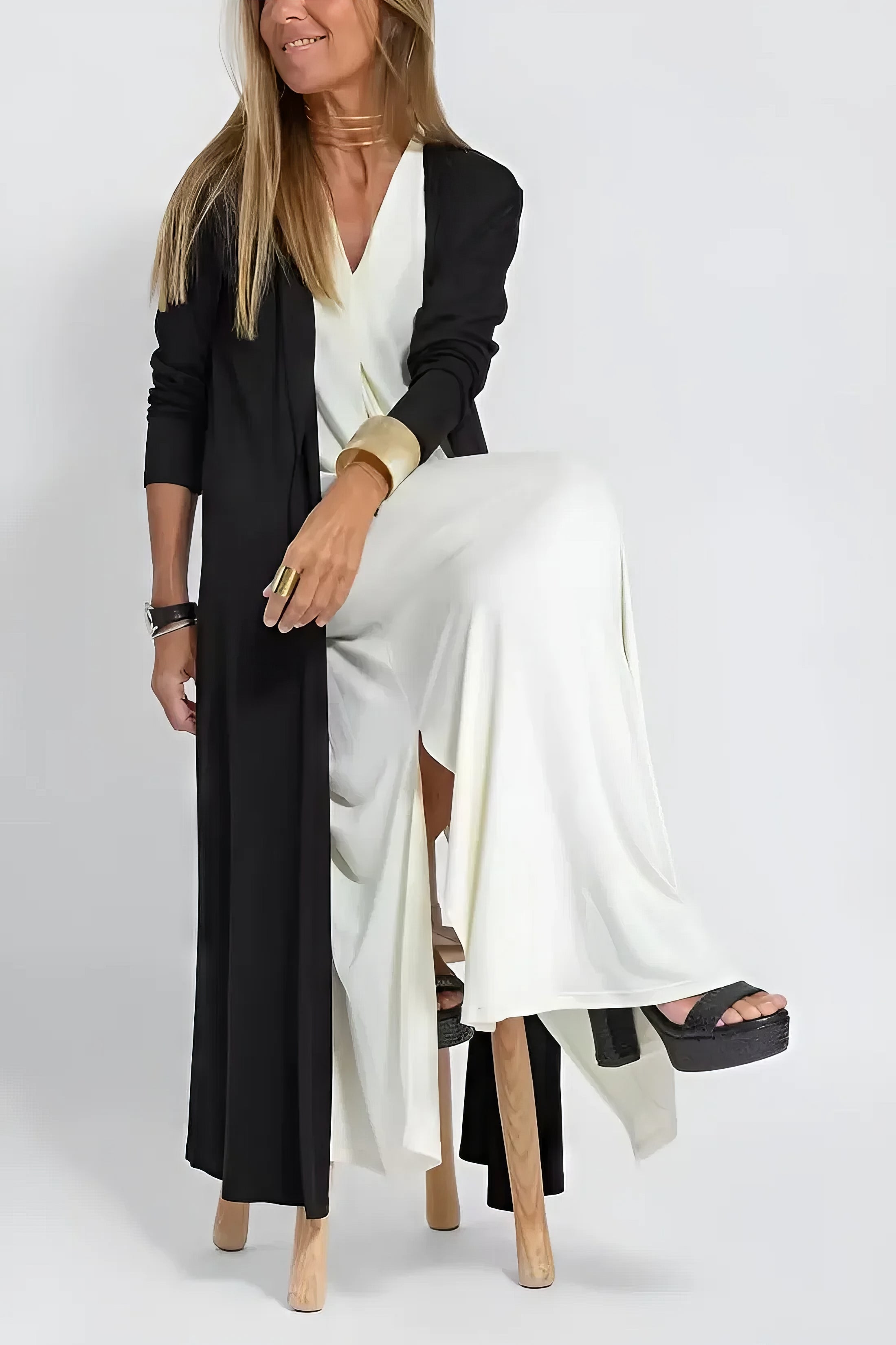 Elena Relaxed Fit Dress & Matching Cardigan As A Gift